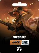 3300 DIAMANTES + 200 DE BÔNUS